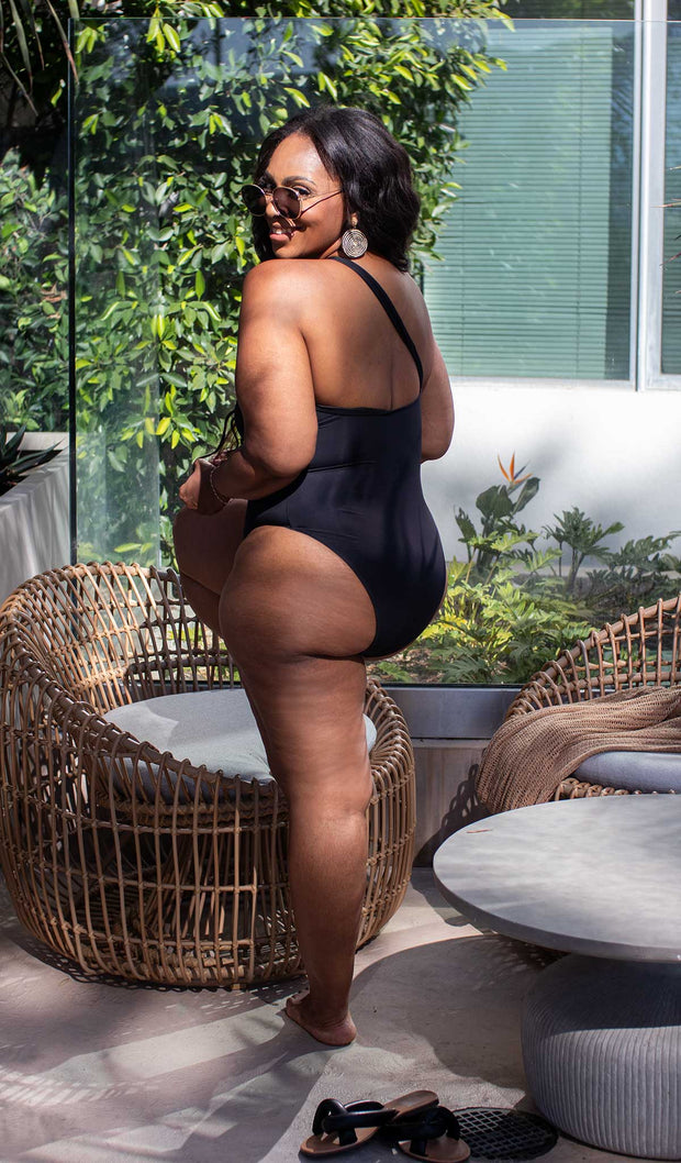 Black Out  | One piece Bathing suit