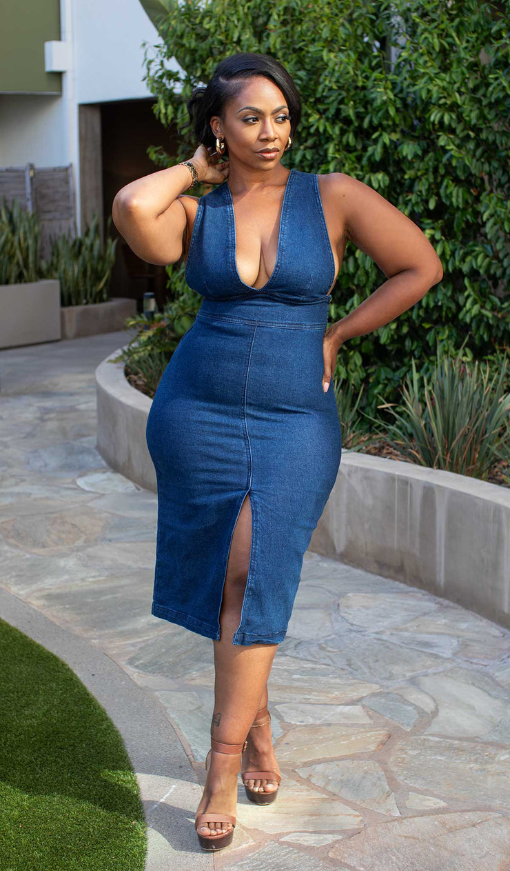 In The Mix | Denim Dress