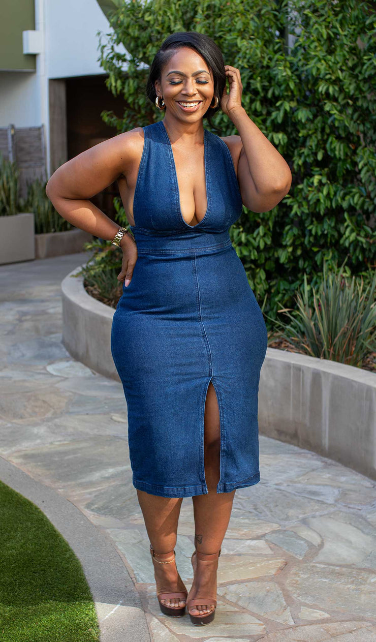 In The Mix | Denim Dress