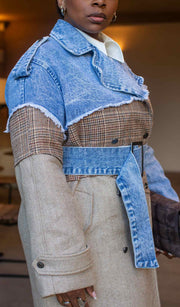 Ms. Mix  | Distressed Trench Coat