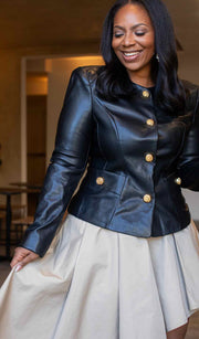 Blade & Drape | Asymmetric Skirt Set (PRE-ORDER APPROX SHIP 9.19.25)