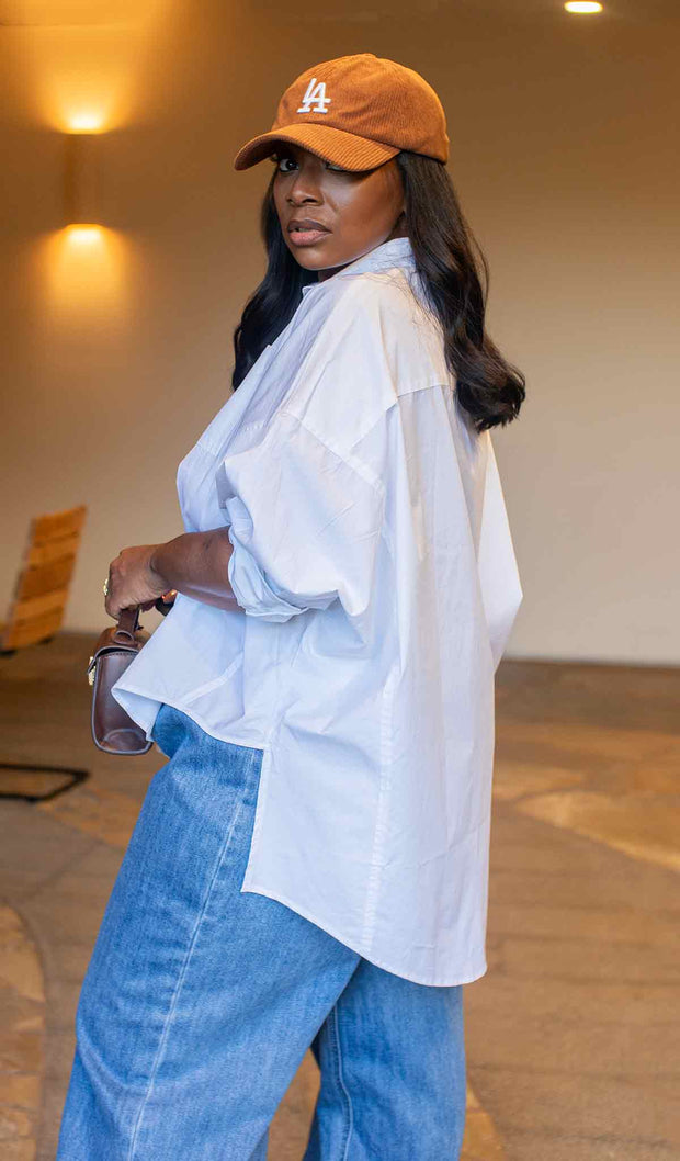 Pure | Oversized  Button Up Shirt
