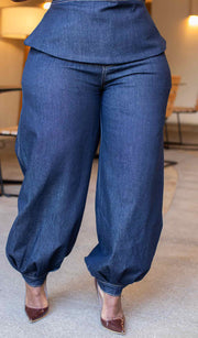 Icon | Denim Halter Pant Set (PRE-ORDER APPROX SHIP 11.10.25)