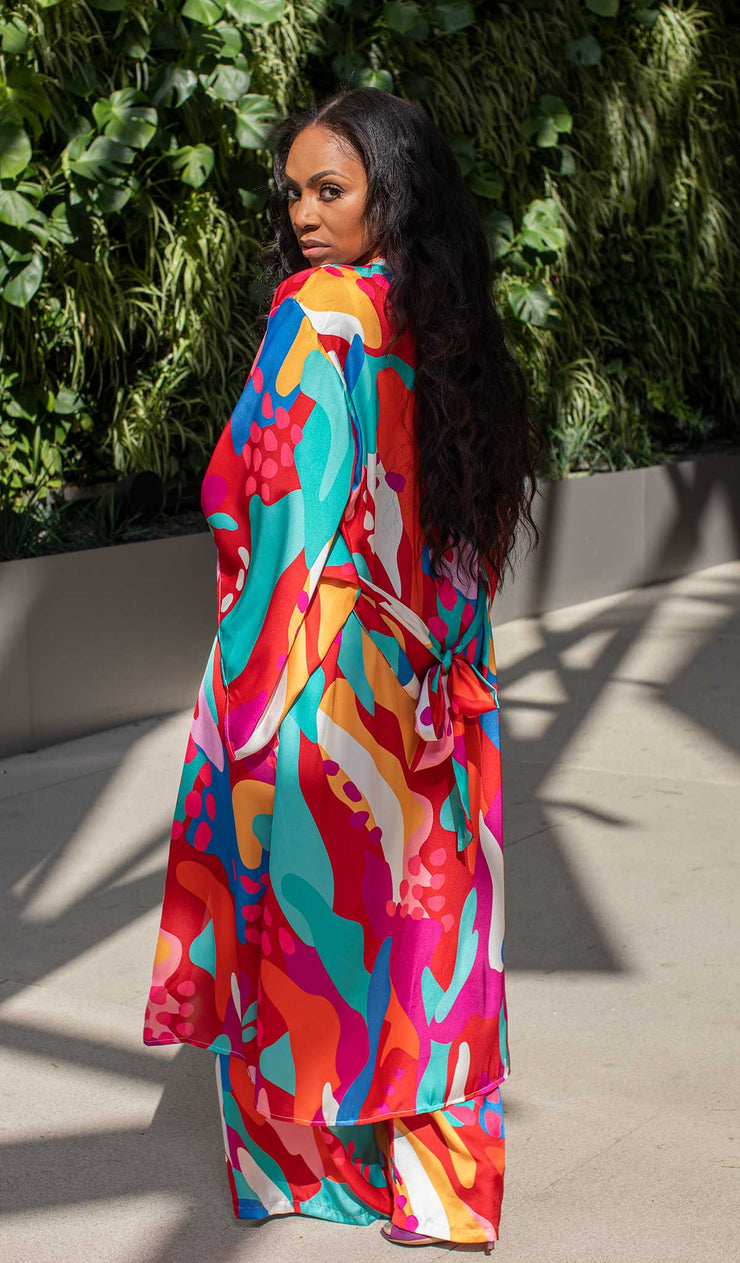 Summer Bliss | Printed Kimono