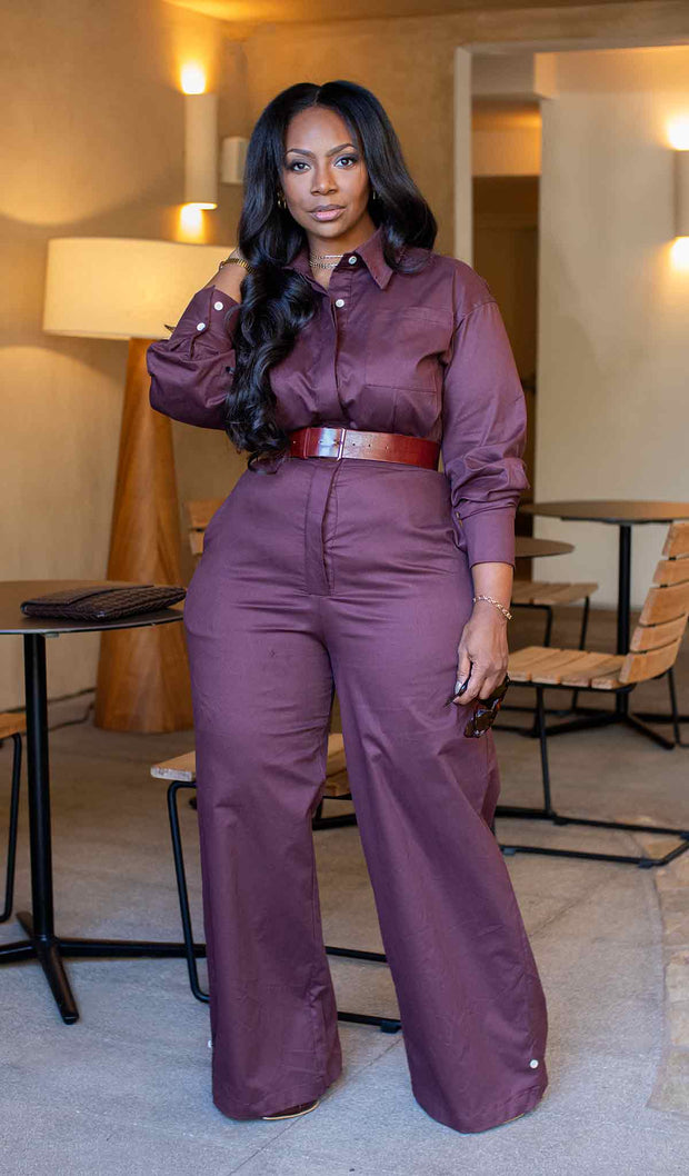 Coco | Belted Utility Jumper (PRE-ORDER APPROX SHIP 11.14.25)