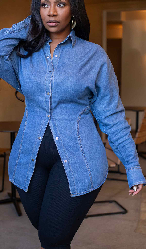 Body | Denim Button Up Shirt