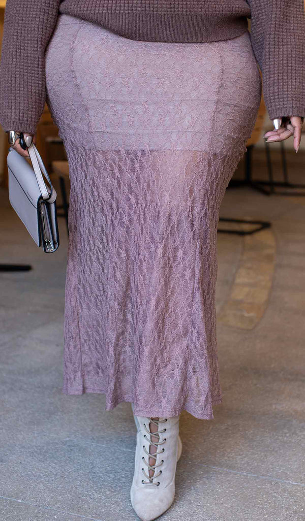 Lila | Lace Skirt