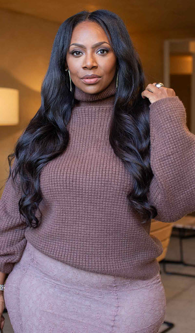 Soho Knit | High Neck Sweater