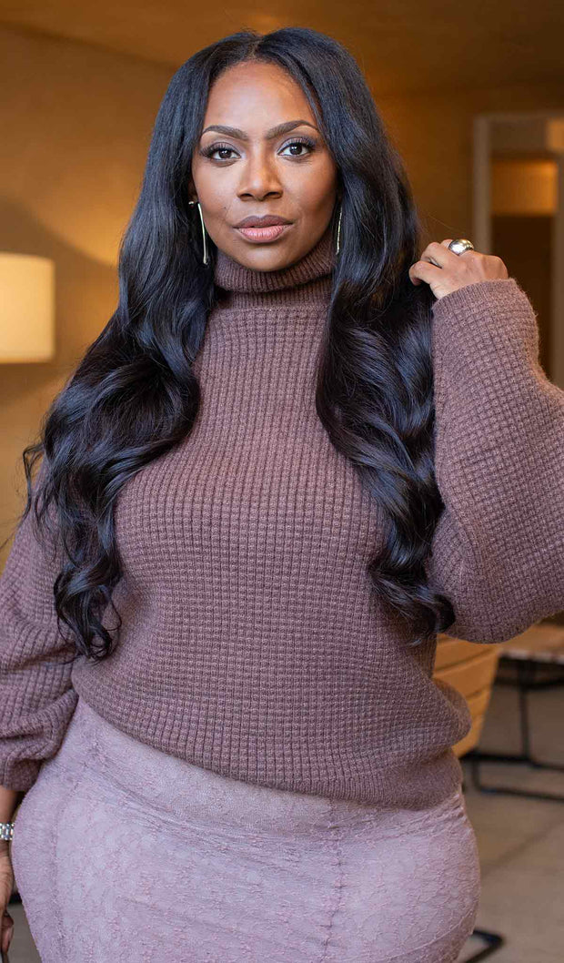 Soho Knit | High Neck Sweater