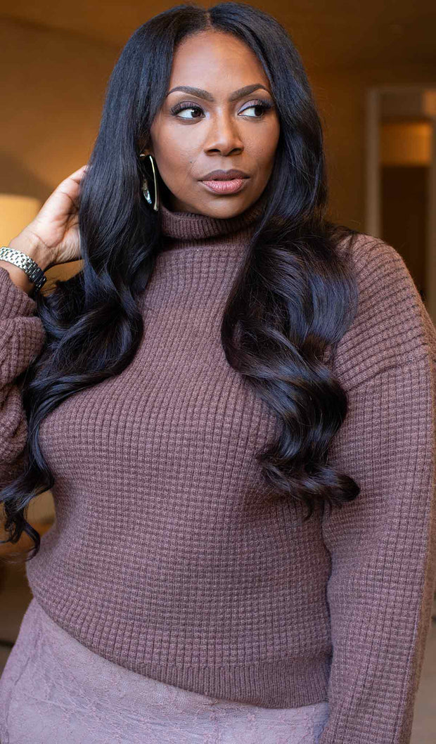 Soho Knit | High Neck Sweater