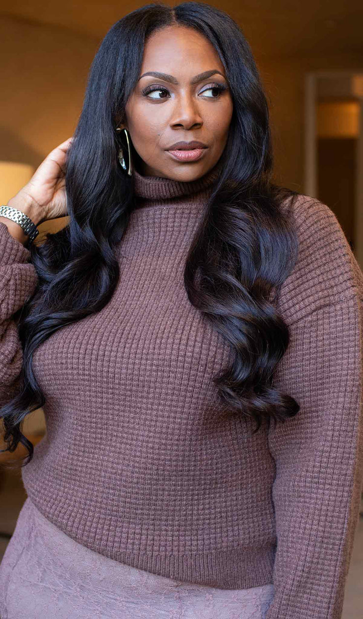 Soho Knit | High Neck Sweater