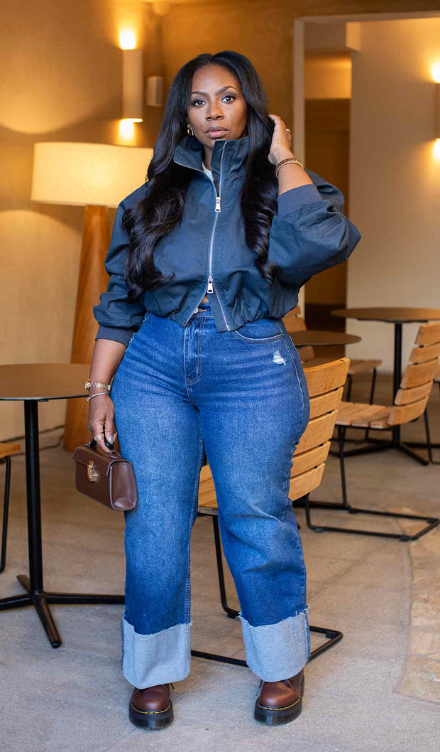 The Uptown Zip | Bomber Jacket