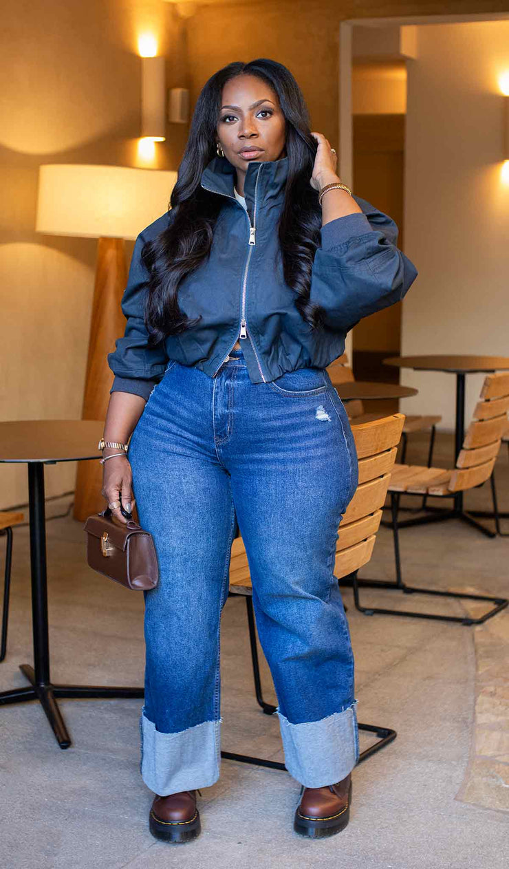 The Uptown Zip | Bomber Jacket
