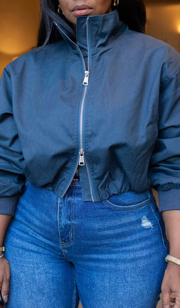 The Uptown Zip | Bomber Jacket
