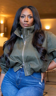 The Uptown Zip | Bomber Jacket