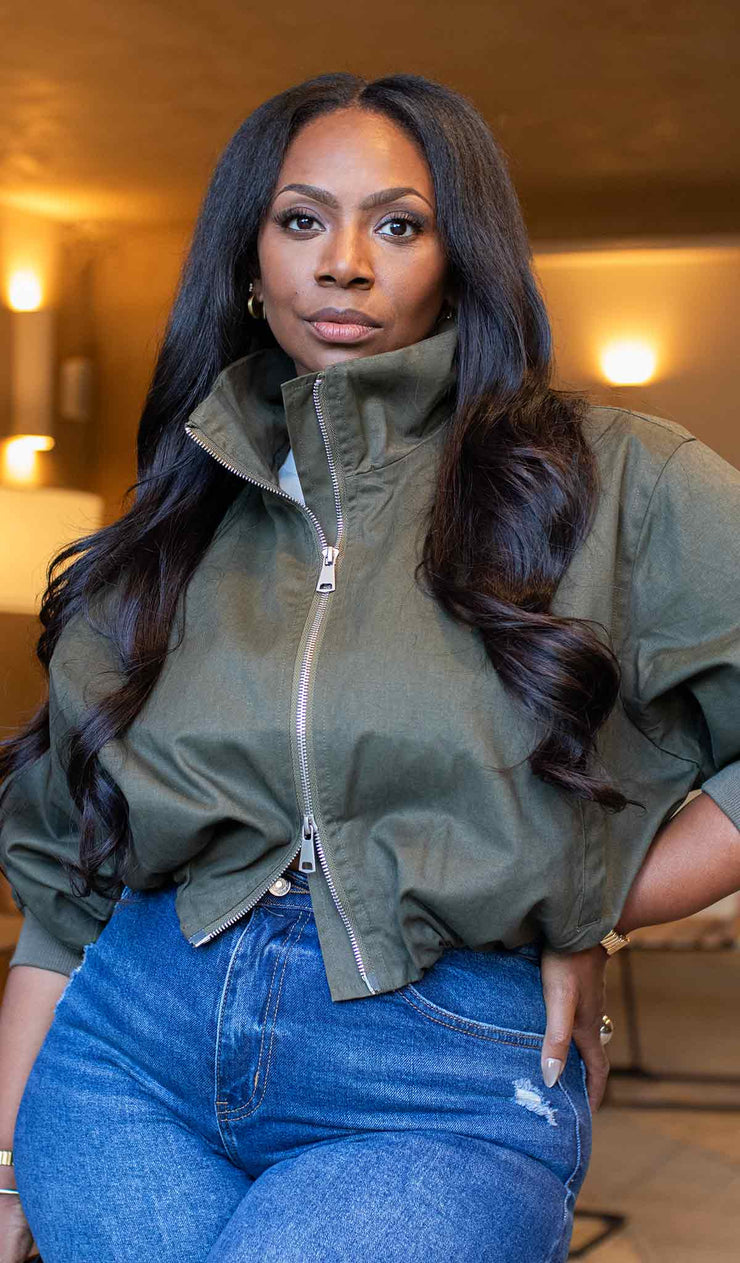 The Uptown Zip | Bomber Jacket