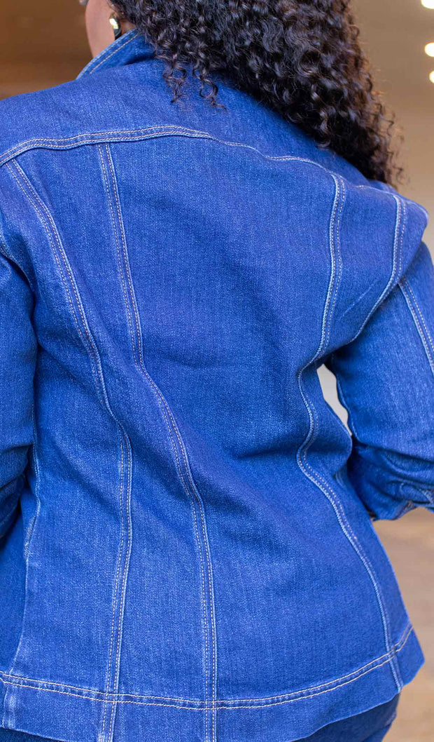 Monroe | Denim Short Set