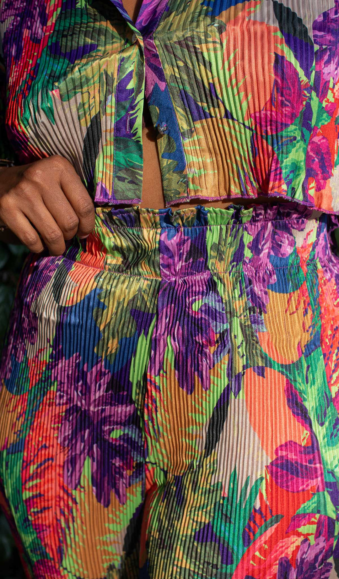 Botanic | Pleated Pant Set (PRE-ORDER APPROX SHIP 5.12.25