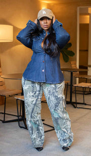 Woodland | Barrel Pants