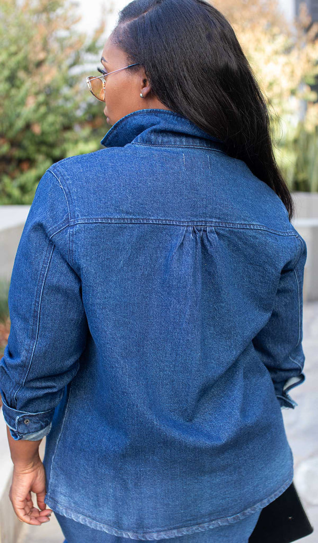 Refined | Denim Shaket