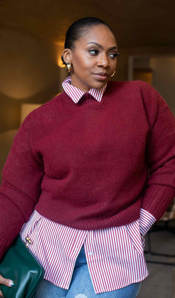 Ruby Rest | High Neck Sweater – Newd Style