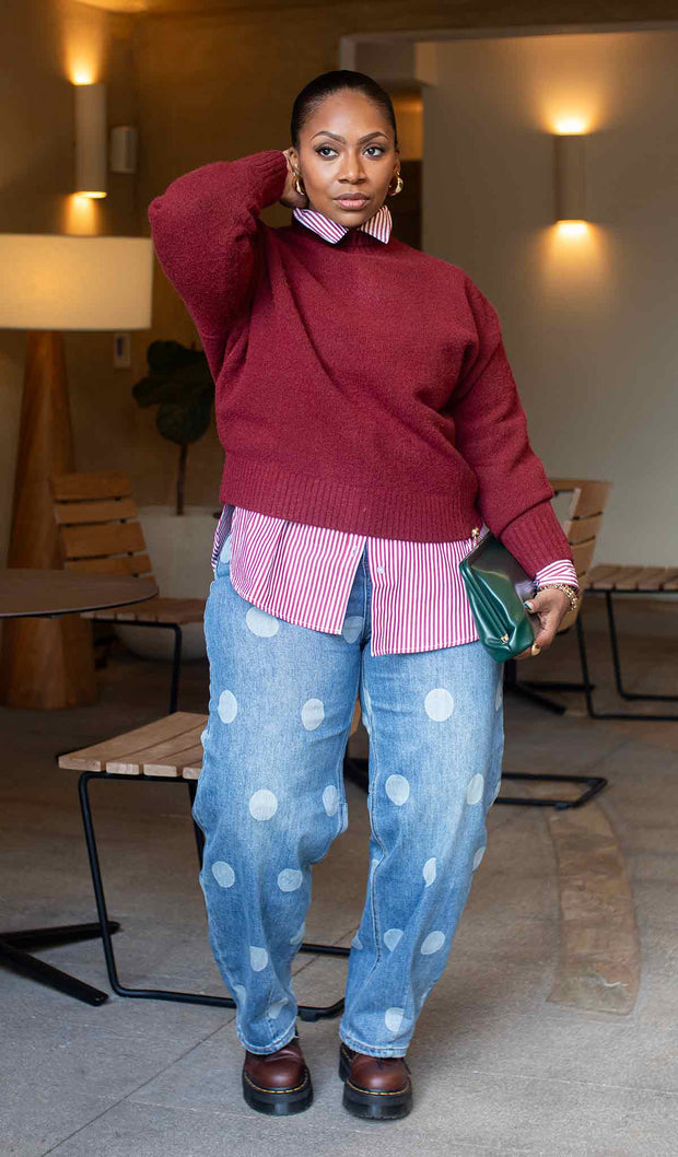 The Dot Drop | Barrel Denim