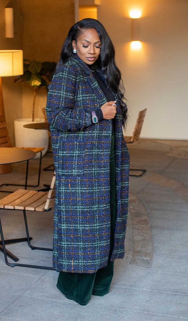 Winter Class | Plaid Coat