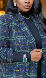 Winter Class | Plaid Coat