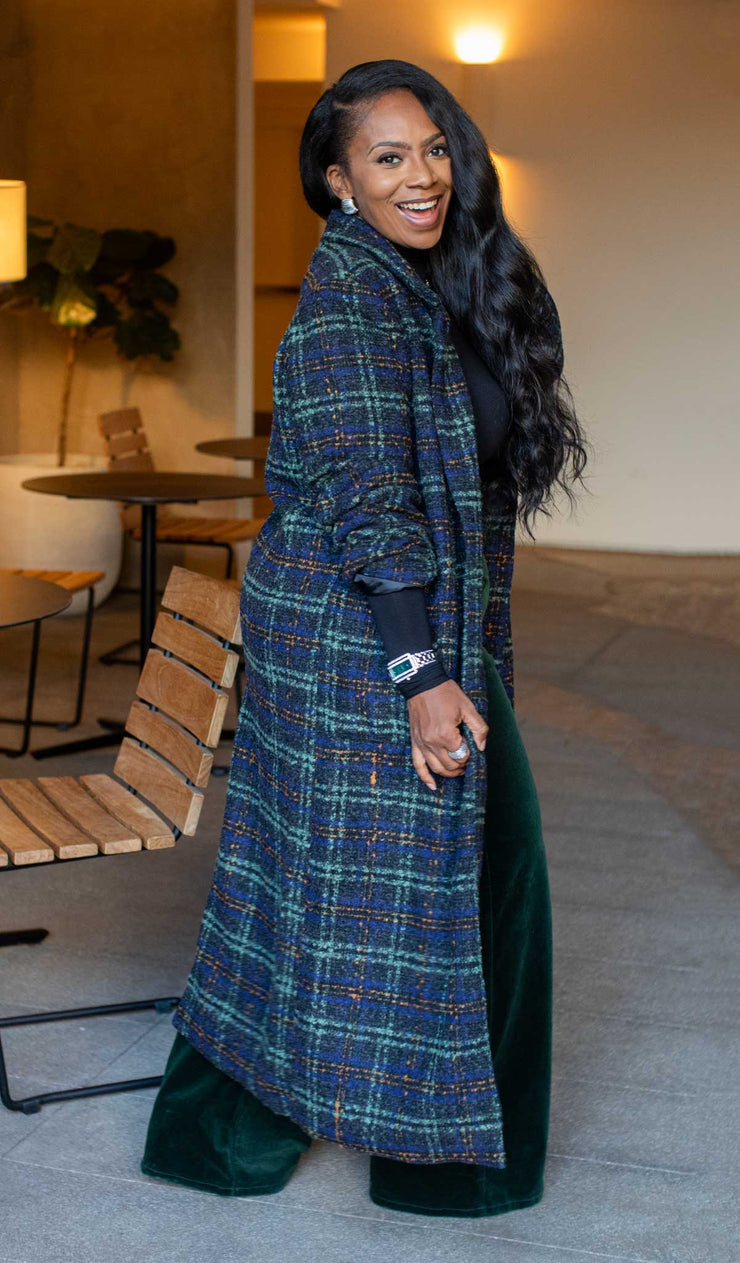 Winter Class | Plaid Coat