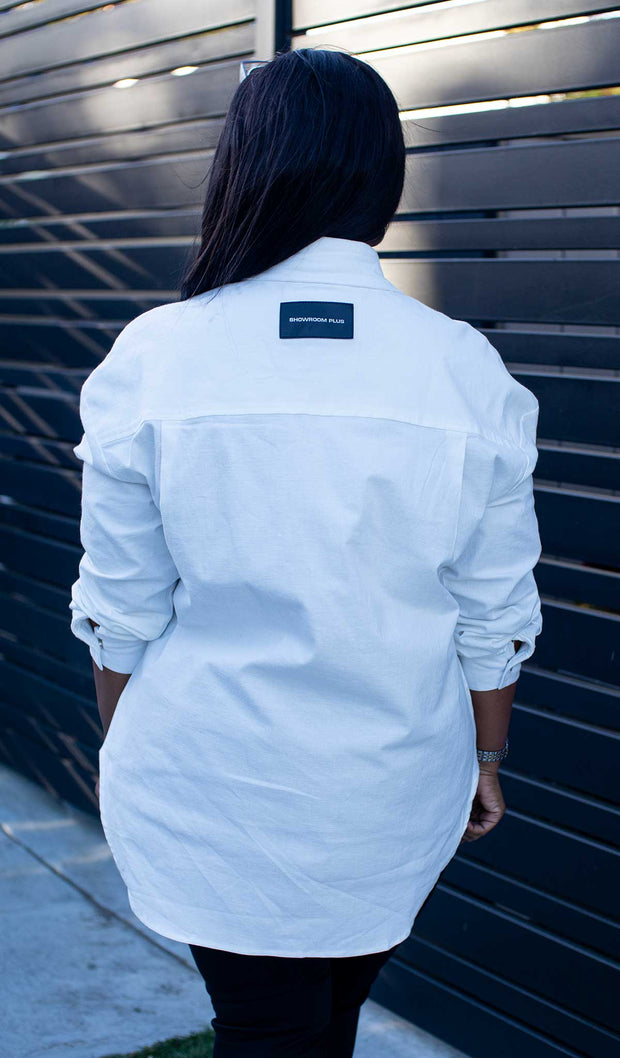 Twisted Classic | Oversized Button Up Shirt