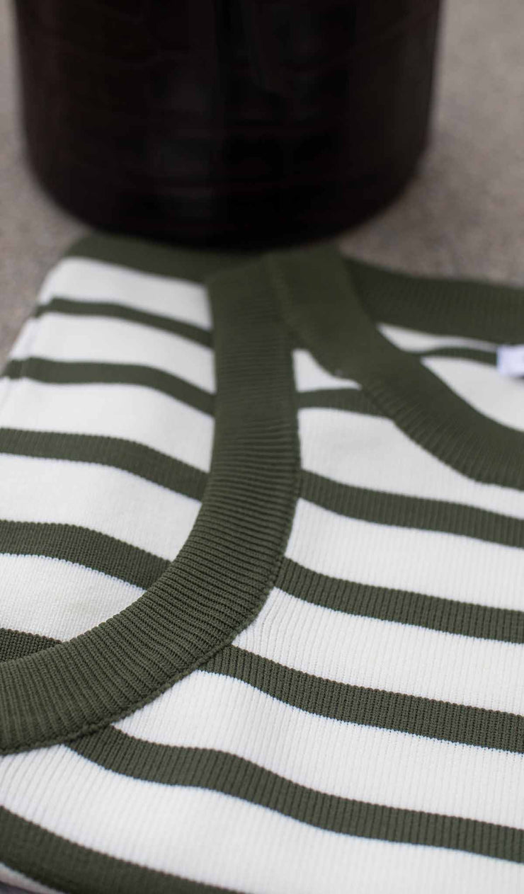 Stripe Hype | Ribbed Tank Top