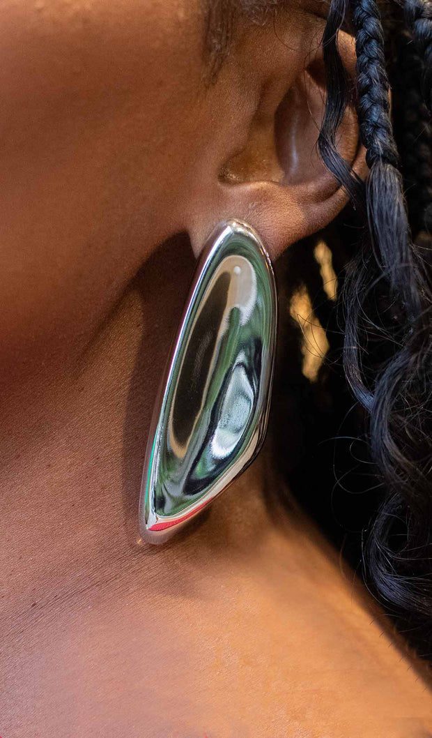 Mirror Melt | Statement Earrings