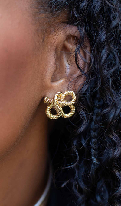 Tied Up | Statement Earrings