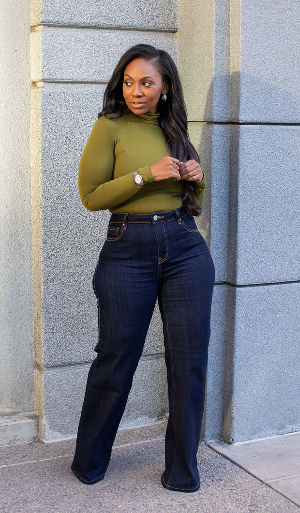 My Way  | Wide leg Denim Trousers