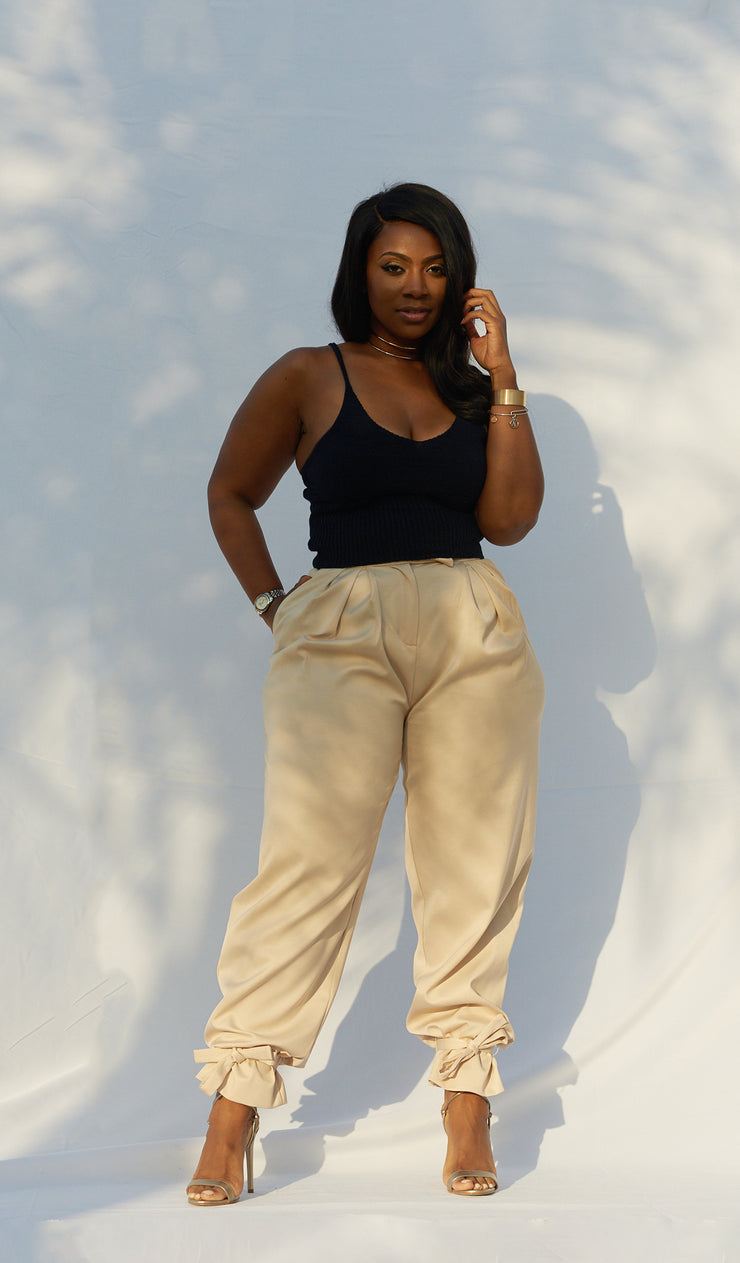 All Tied up |  Ankle Tie Pants