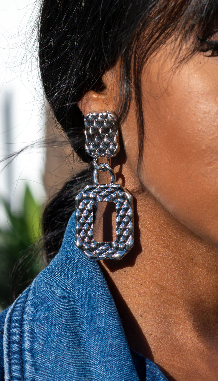 Trista | Silver Dangle Earrings